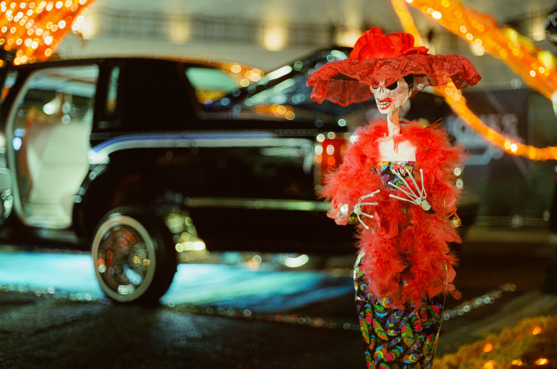 Film photograph on CineStill 800 by Marcy Facundo-Moya