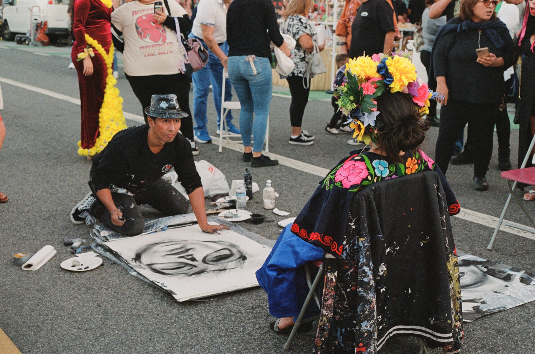 Film photograph on Kodak Portra 800 by Marcy Facundo-Moya